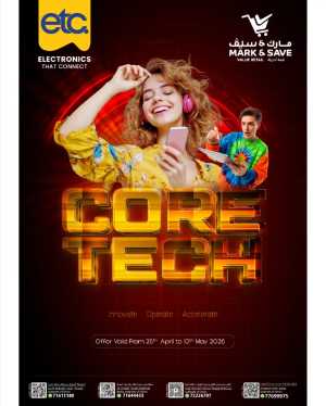 Mark & Save Oman | Core Tech Deals | May 10 Finish flyer cover