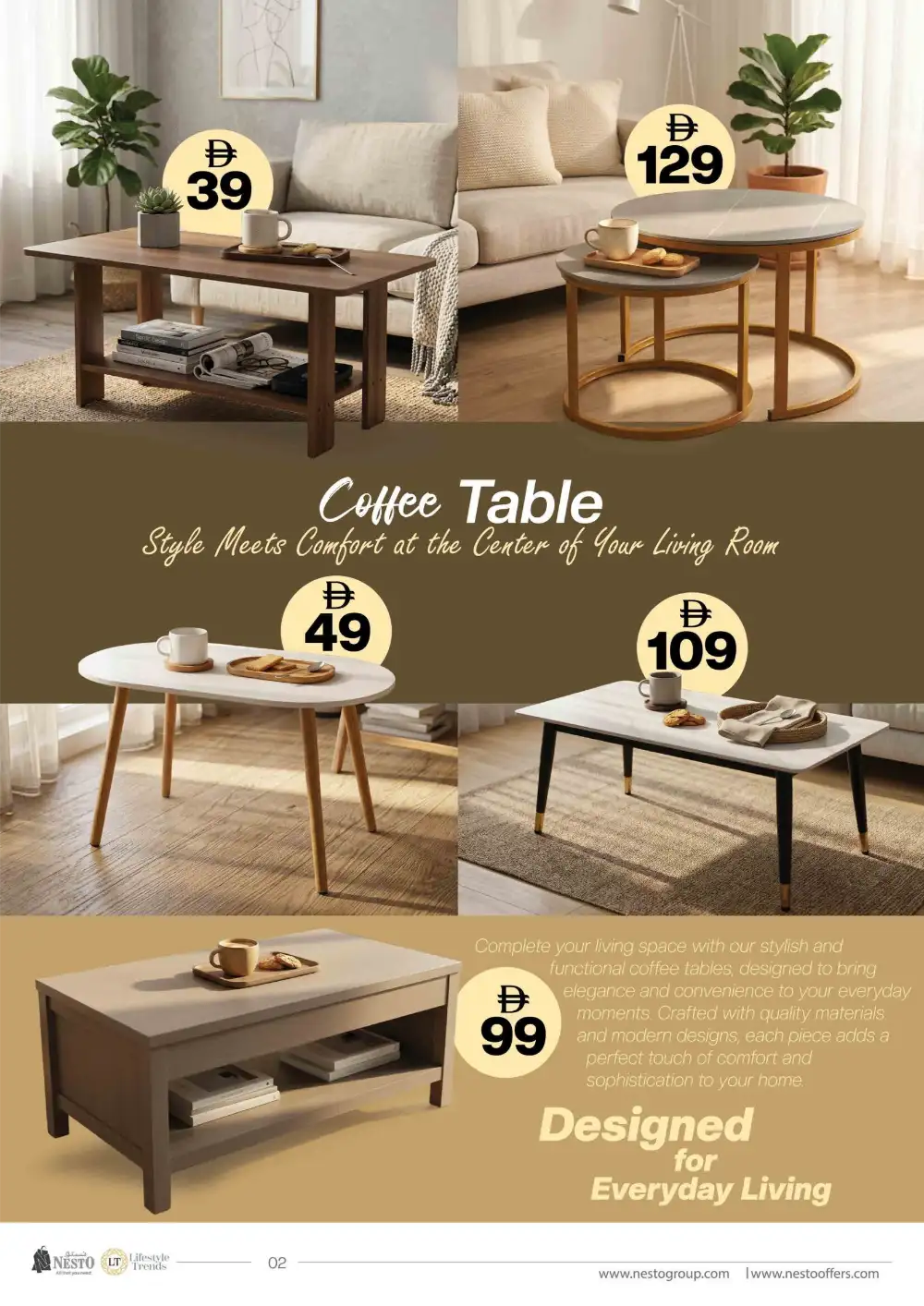 Nesto UAE | Furniture Fair 2026 | Storage Sofa 699 page 3