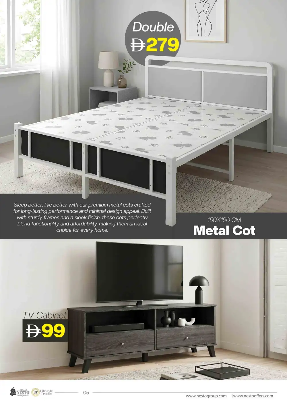 Nesto UAE | Furniture Fair 2026 | Storage Sofa 699 page 6