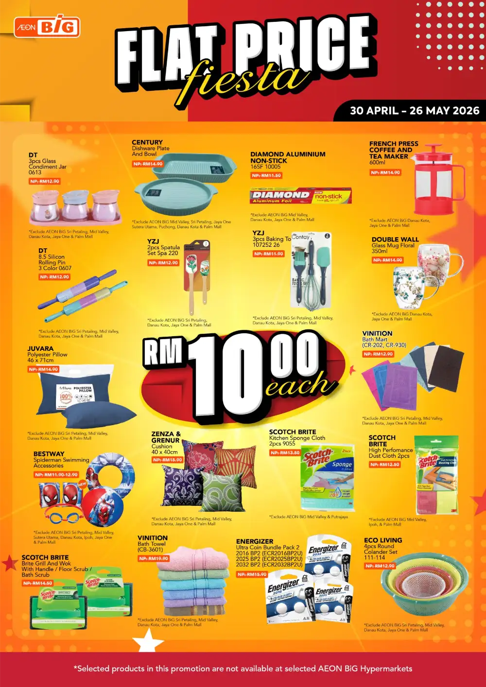 AEON BiG Mid Valley | RM5 Flat Price Fiesta until 26 May page 2