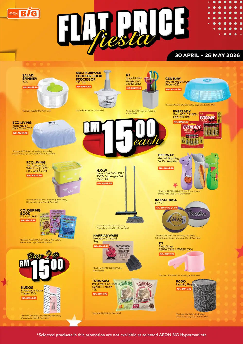 AEON BiG Mid Valley | RM5 Flat Price Fiesta until 26 May page 3