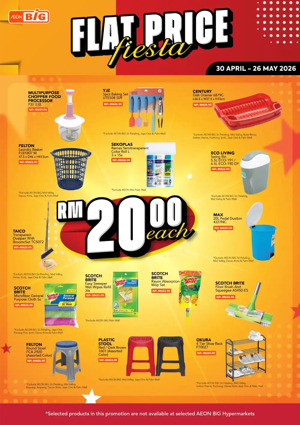 AEON BiG Mid Valley | RM5 Flat Price Fiesta until 26 May page 4