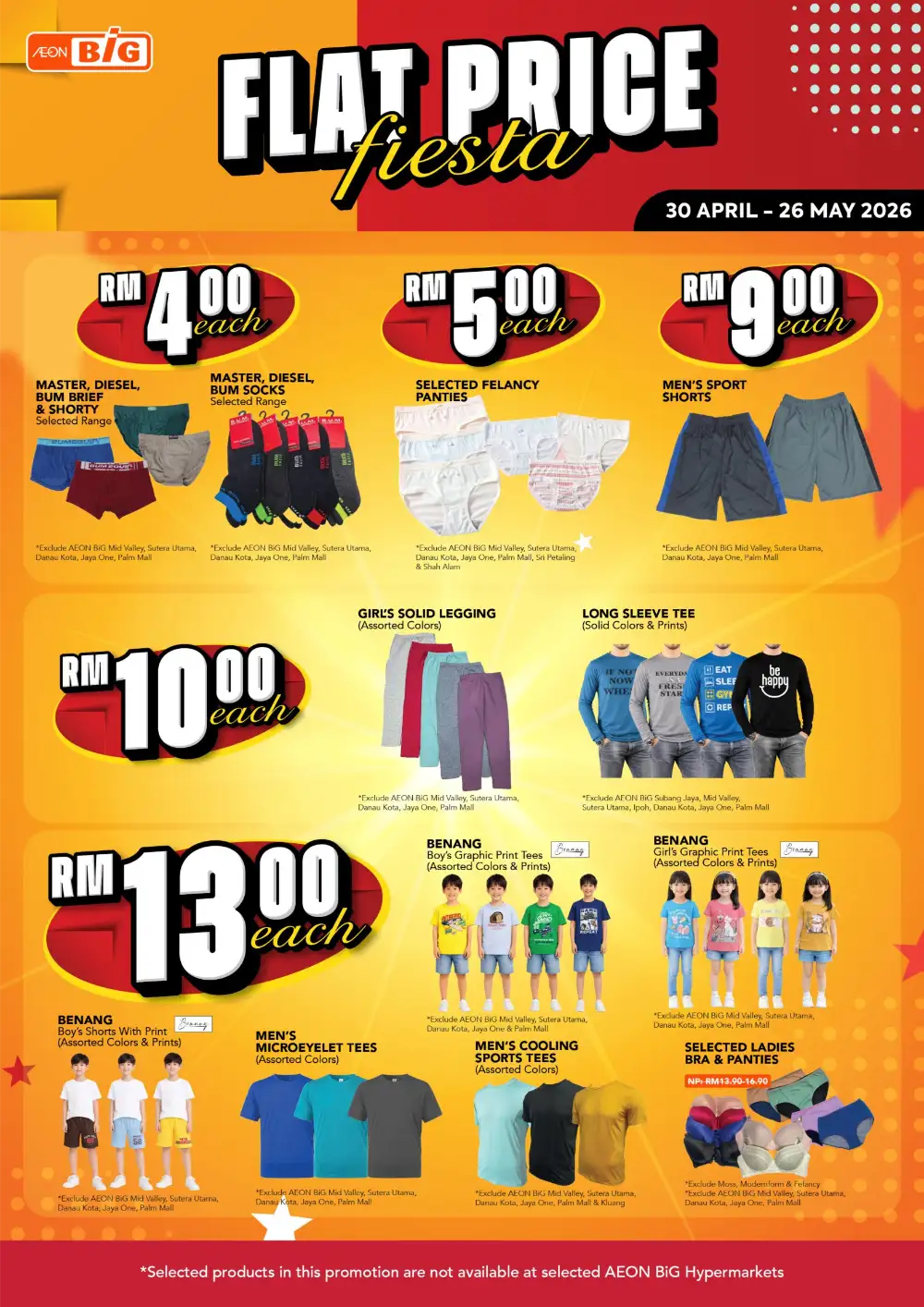 AEON BiG Mid Valley | RM5 Flat Price Fiesta until 26 May page 5
