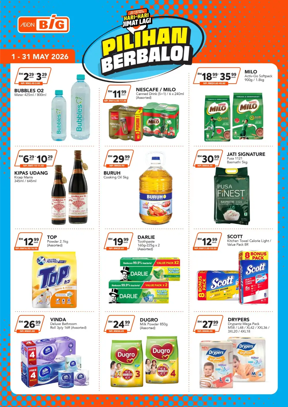AEON BiG | Pilihan Berbaloi Deals Ends 31 May page 2