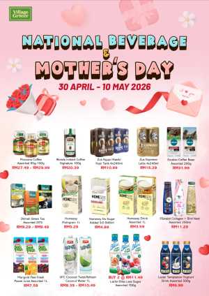Village Grocer | Mother's Day Deals Until 10 May flyer cover