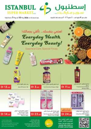 Istanbul Supermarket UAE | May 7-10 Flash Deals flyer cover