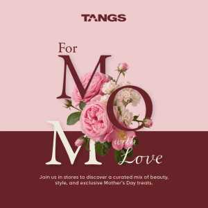 TANGS Singapore | For Mom With Love | May 2026 flyer cover