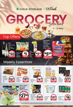 Cold Storage Singapore Grocery Deals | May 2026 Savings flyer cover