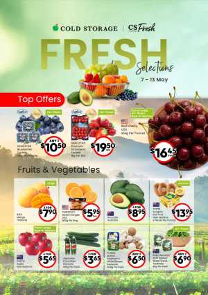 Cold Storage Singapore Fresh Food Deals | May 2026 Offers flyer cover