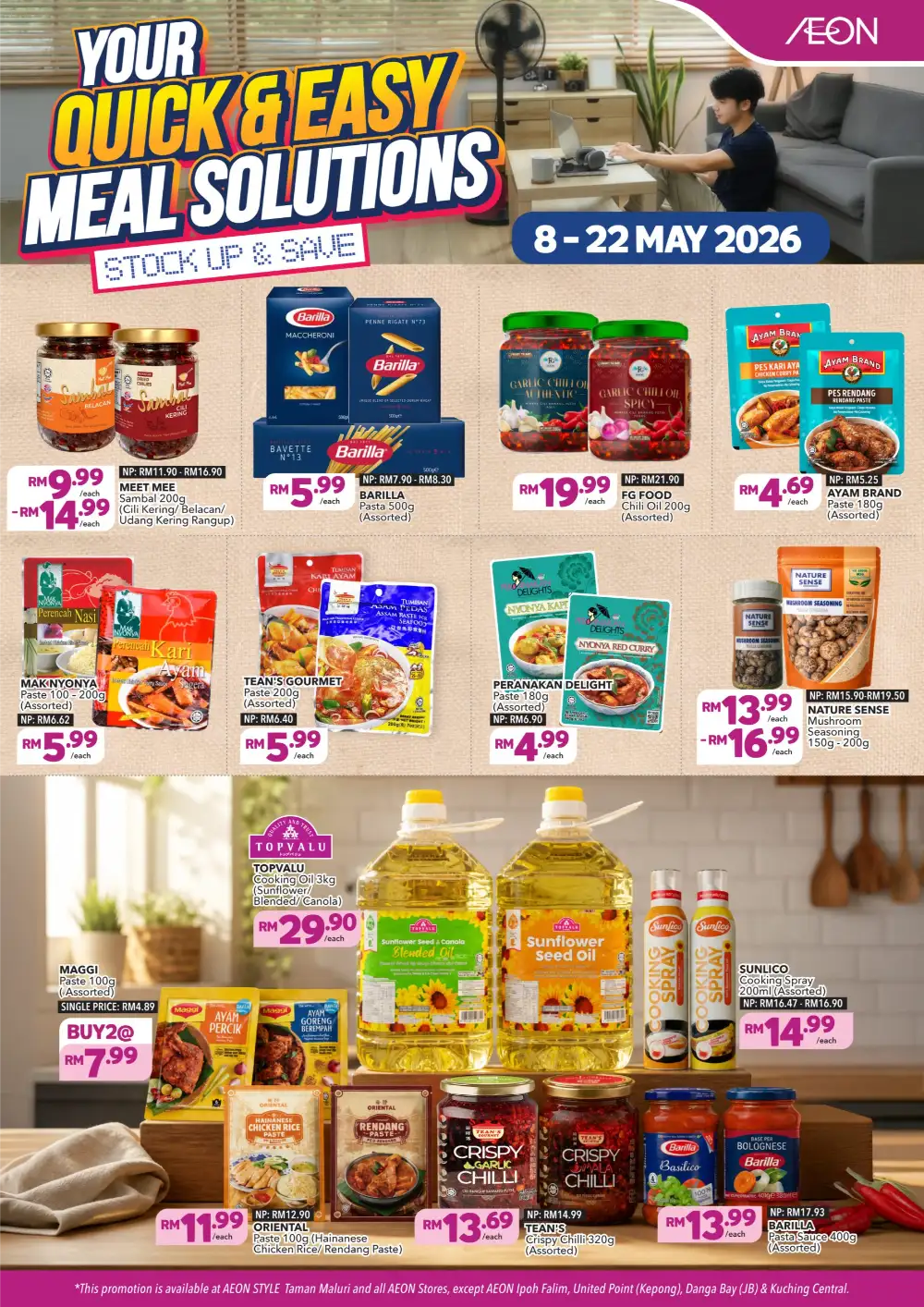 AEON Taman Maluri Quick Meal Solutions | 8-22 May page 1