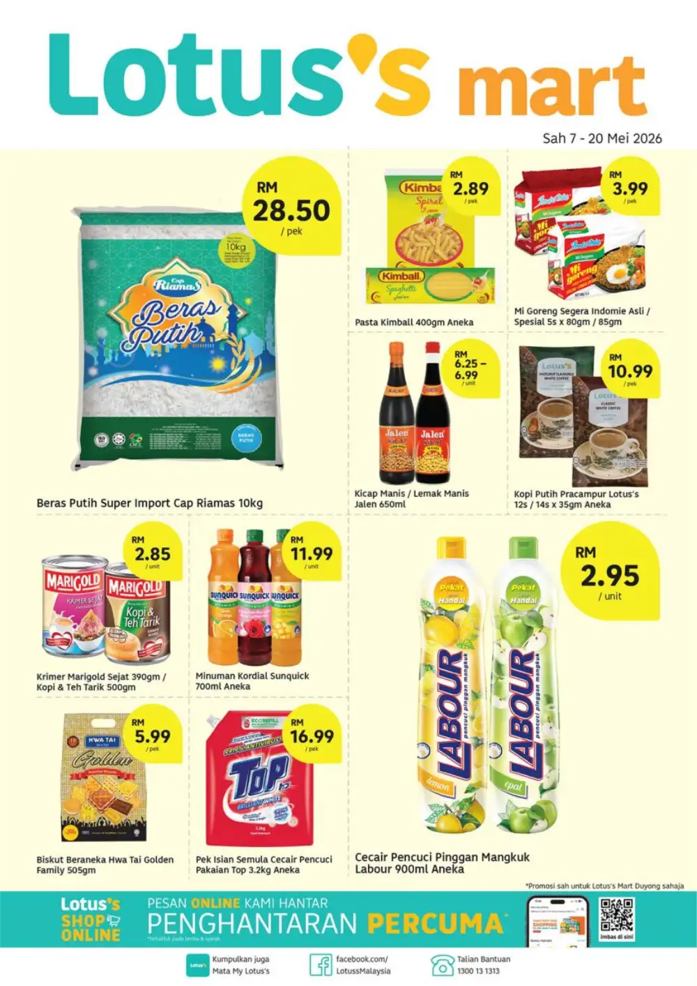 Lotus’s Mart Duyong Save Big | Offers Until 20 May 2026 page 1