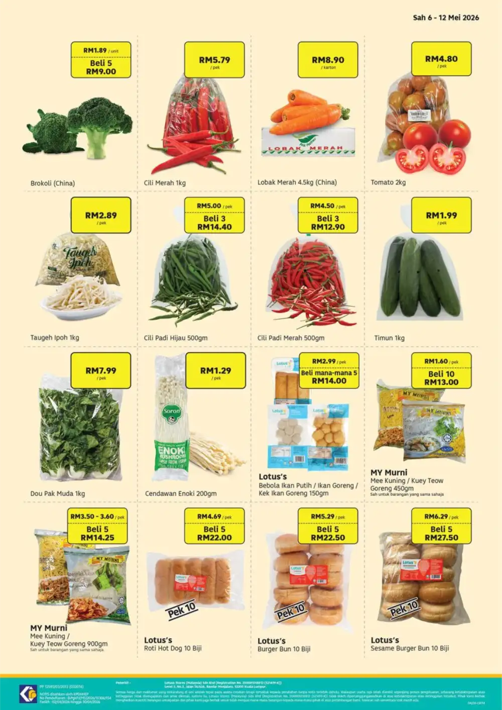 Lotus’s Katalog Peniaga Bulk Savings | May 2026 Promotion page 10