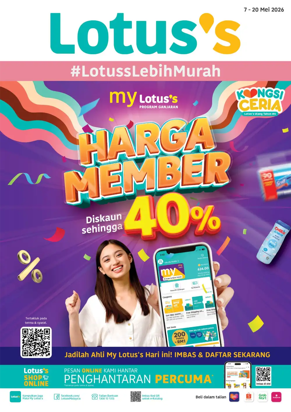 Lotus’s Member Price | Up to 40% Off Until 20 May 2026 page 1
