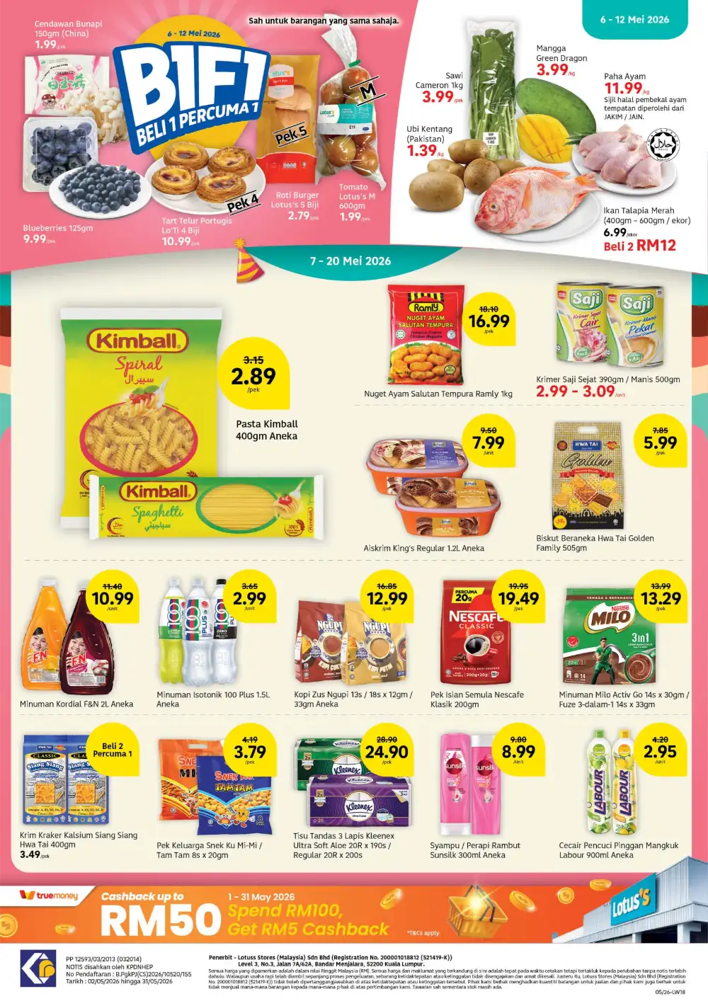 Lotus’s Kongsi Ceria Sale | May 2026 Offers Ends Soon page 2