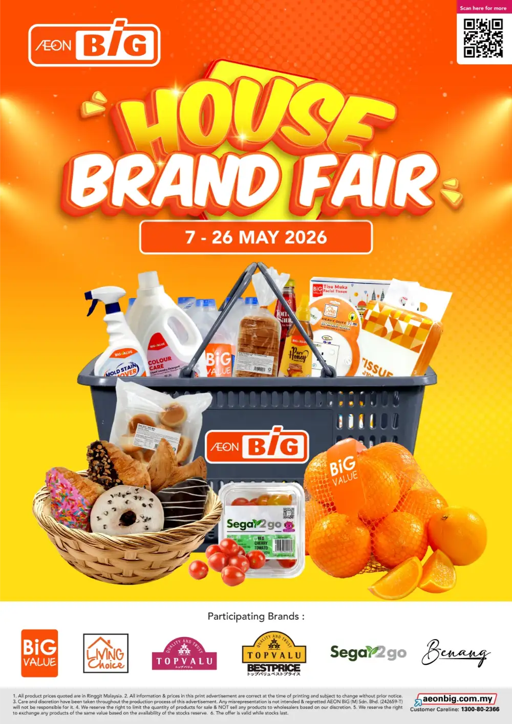 AEON BiG House Brand Fair | Deals Until 26 May 2026 page 1