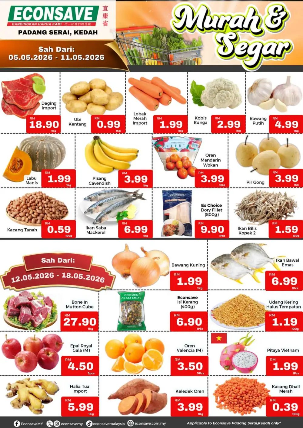 Econsave Padang Serai Grand Opening | RM0.10 Deals & Specials page 3