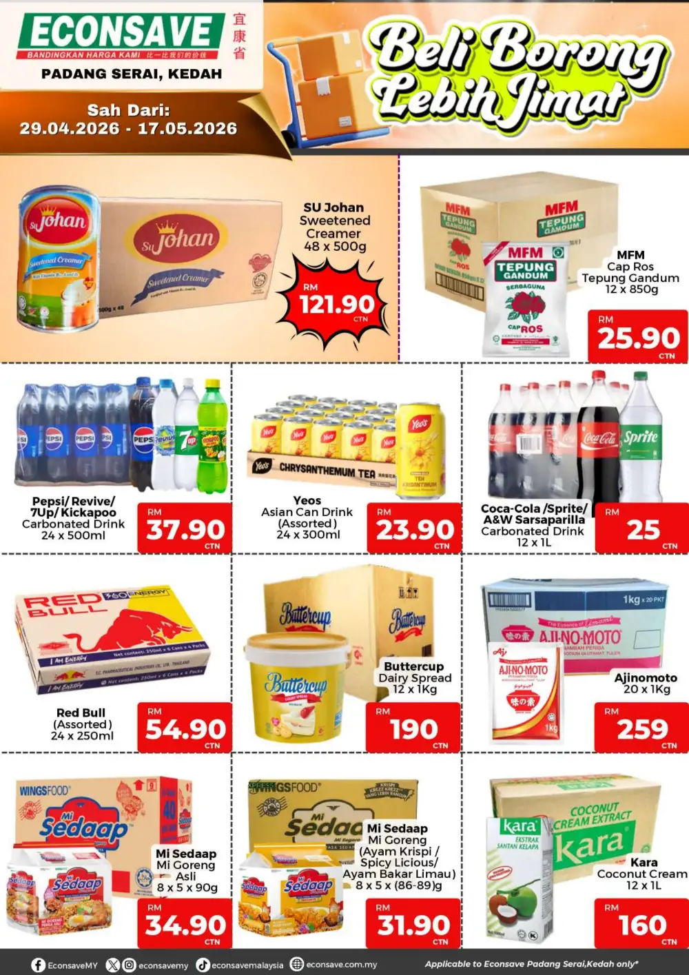 Econsave Padang Serai Grand Opening | RM0.10 Deals & Specials page 9