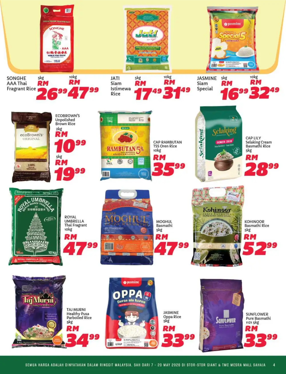 Giant Pasar Segar Rakyat Savings | May 2026 Deals page 4
