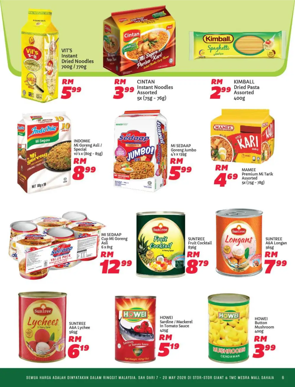 Giant Pasar Segar Rakyat Savings | May 2026 Deals page 6