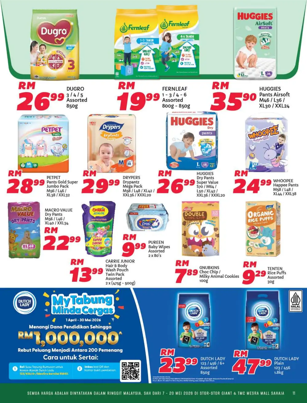 Giant Pasar Segar Rakyat Savings | May 2026 Deals page 11