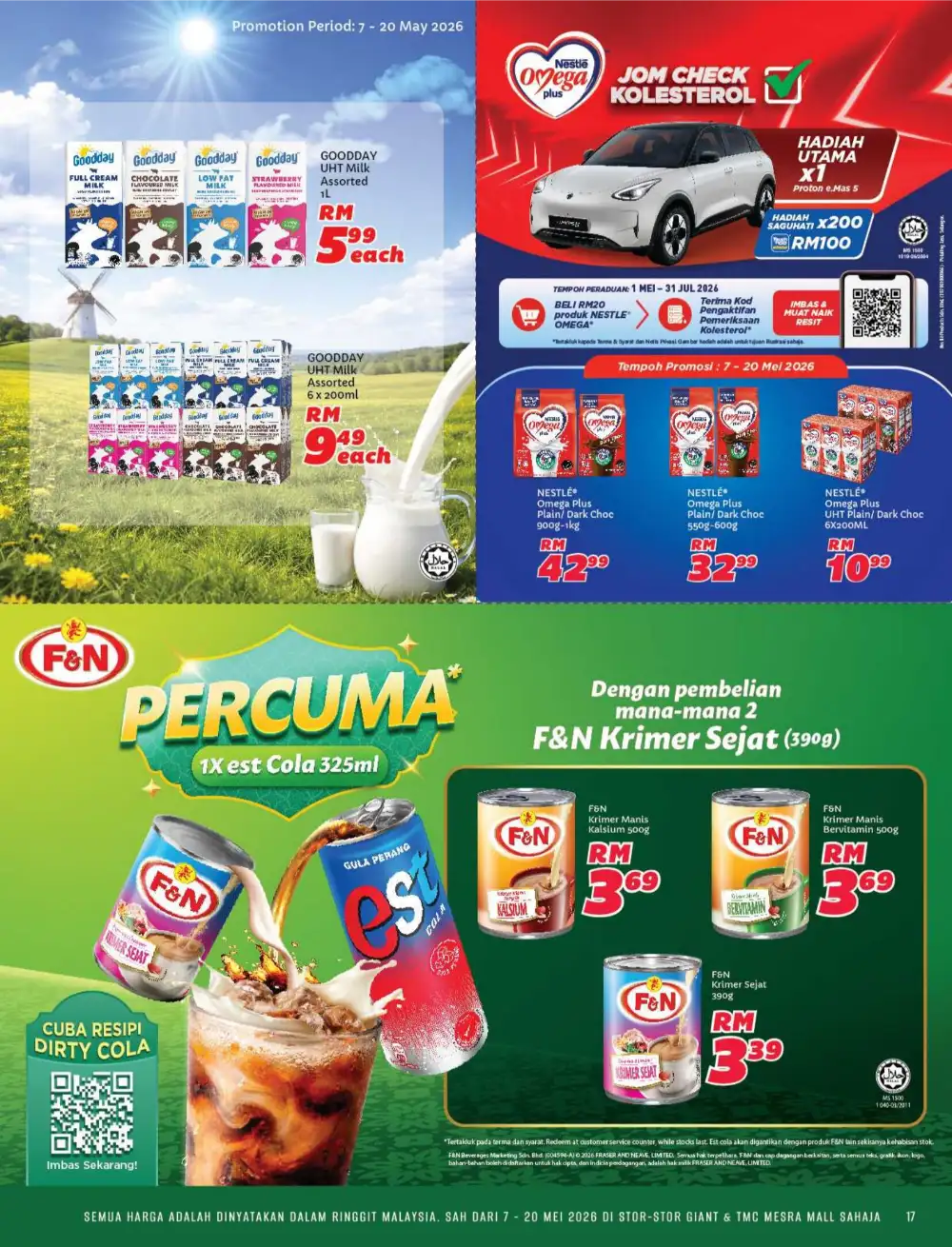Giant Pasar Segar Rakyat Savings | May 2026 Deals page 17