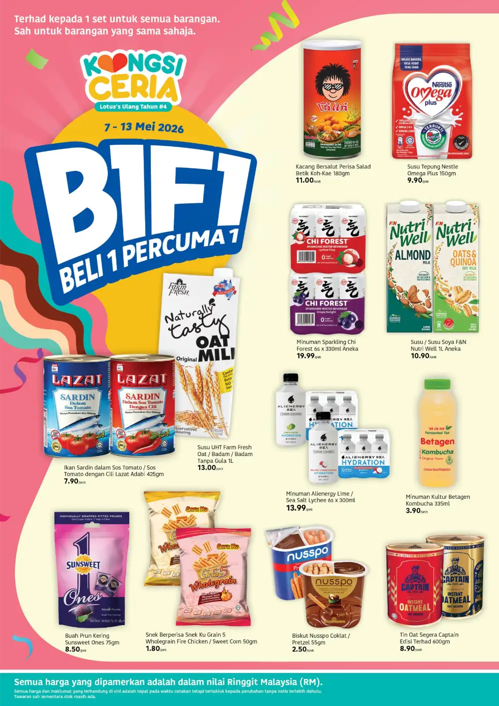 Lotus’s Malaysia Kongsi Ceria Sale | May 2026 Promotions page 2