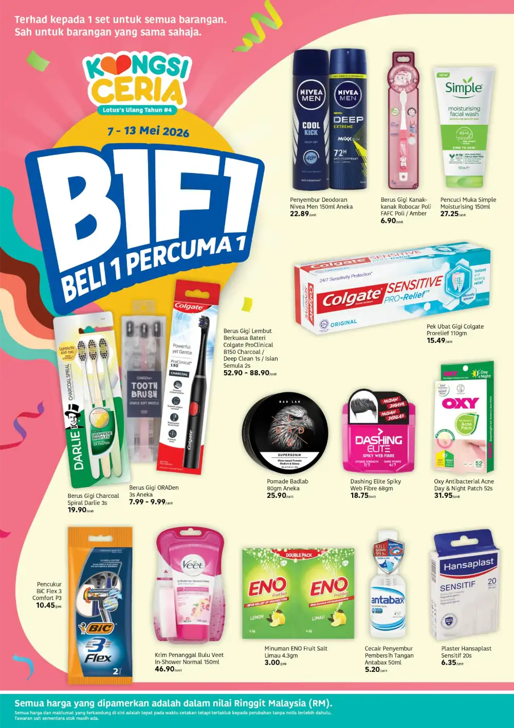 Lotus’s Malaysia Kongsi Ceria Sale | May 2026 Promotions page 4