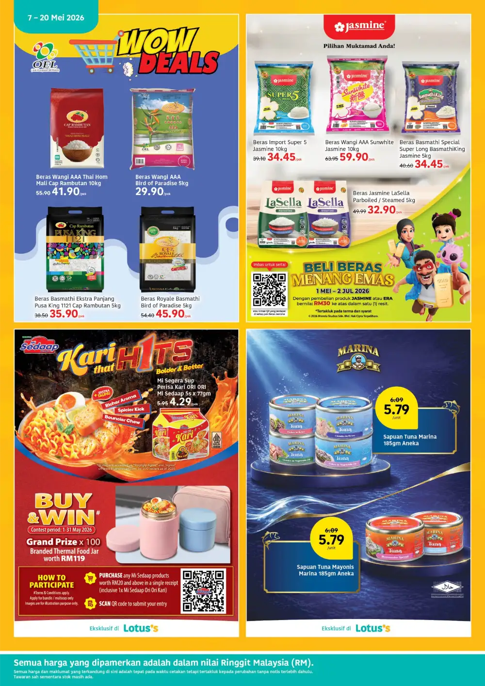 Lotus’s Malaysia Kongsi Ceria Sale | May 2026 Promotions page 20