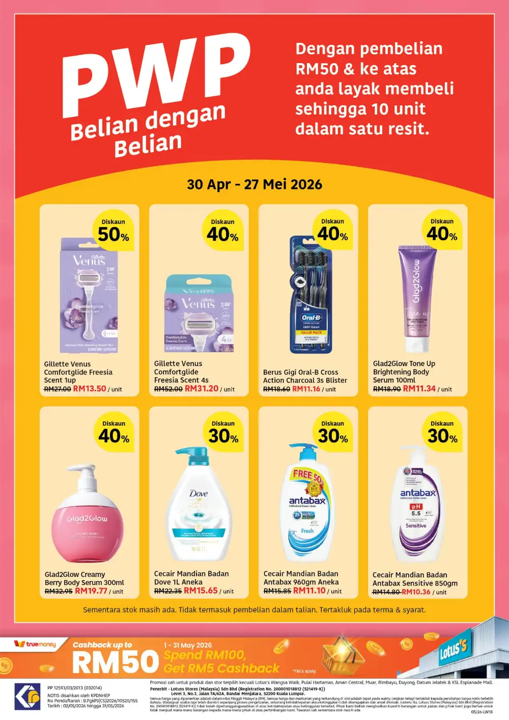 Lotus’s Malaysia Kongsi Ceria Sale | May 2026 Promotions page 30