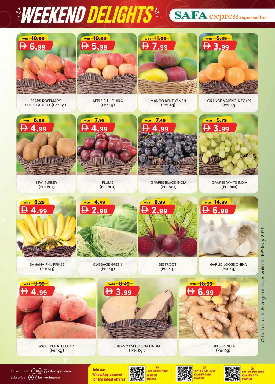 Safa Express Abu Dhabi | Weekend Delights May 2026 page 6