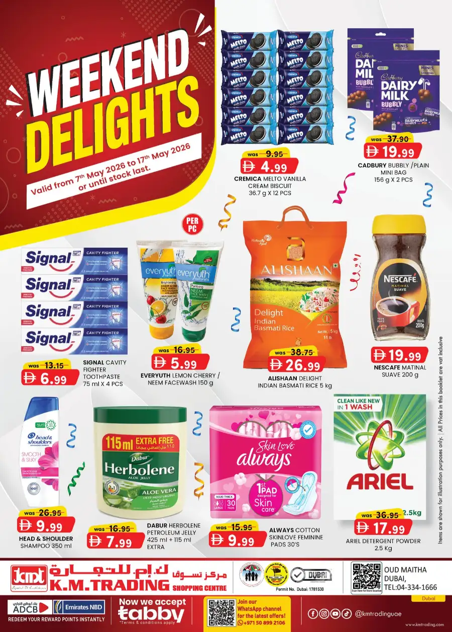 K.M. Trading Dubai Weekend Sale | 50% Off & More page 1