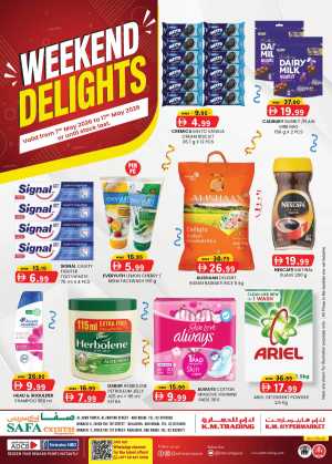 Safa Express Abu Dhabi Weekend Delights | 60% Off flyer cover