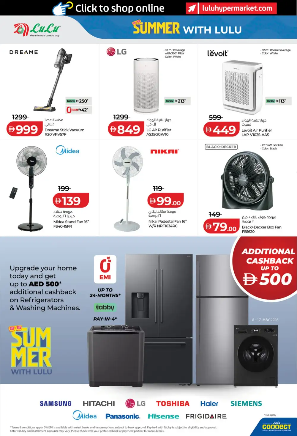 LuLu UAE Summer Home Appliance Sale | May 2026 Deals page 4