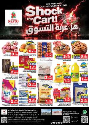 Nesto Khadra Al Saad & Saham Sale | May 2026 Deals flyer cover