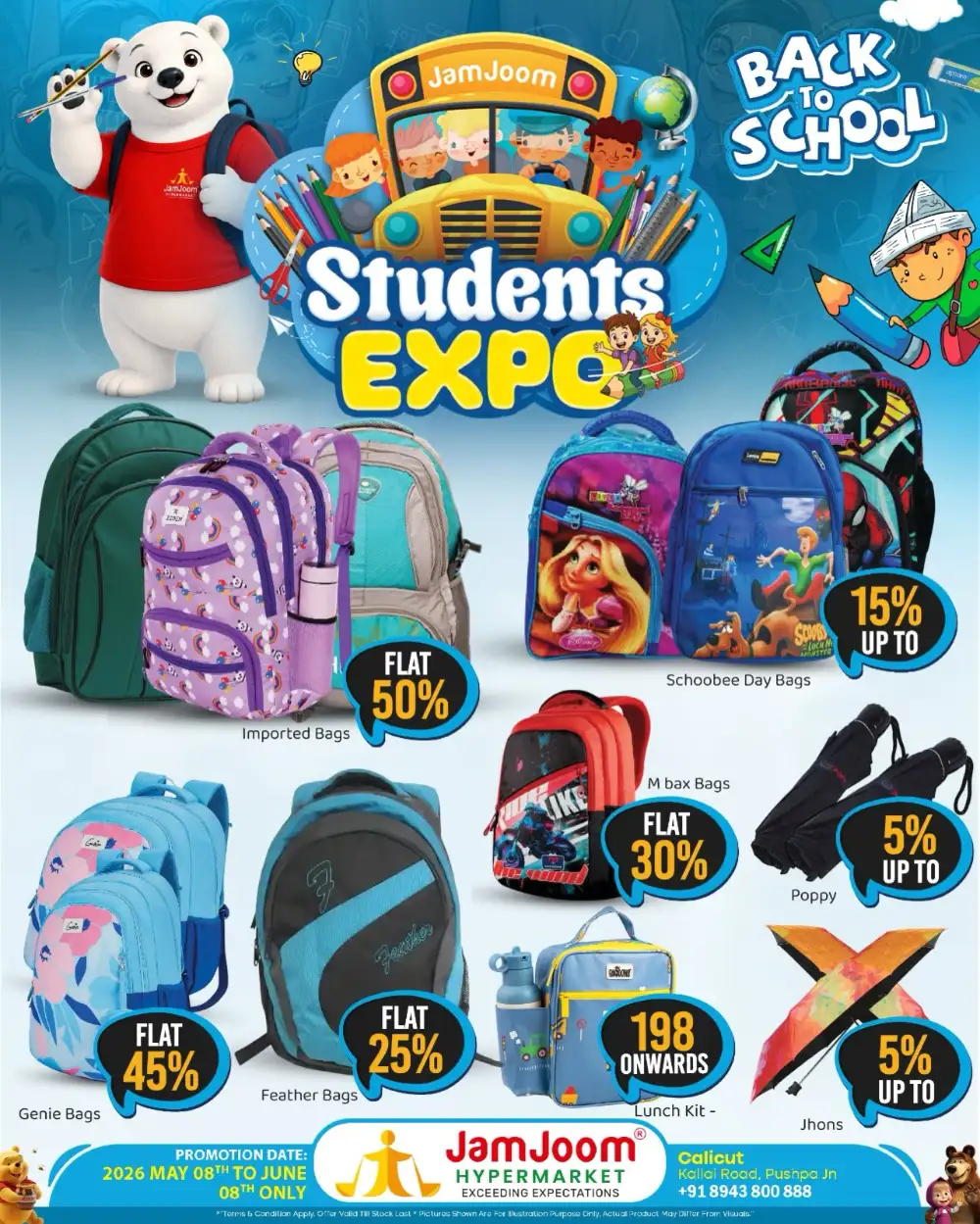 JamJoom Calicut Students Expo | Back to School Sale page 1
