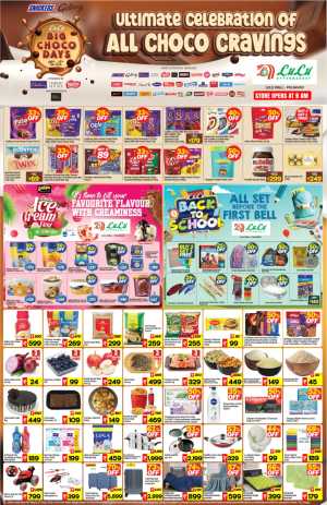 LuLu Palakkad | Big Choco Days Up to 75% Off May flyer cover