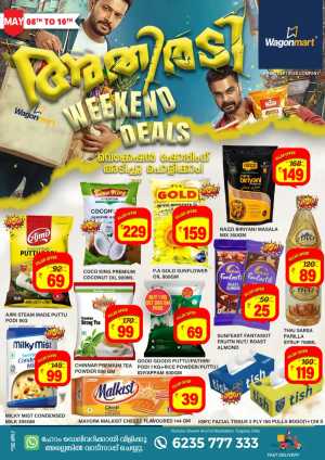 Wagonmart Calicut | 50% Off Weekend Deals May 2026 flyer cover