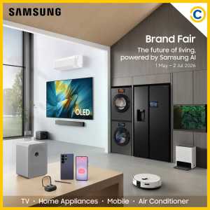 Samsung COURTS Brand Fair: $250 Vouchers | May 2026 flyer cover