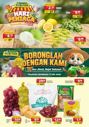 Segi Fresh Peniaga: Hari Peniaga Deals | 11-17 May 2026 flyer cover
