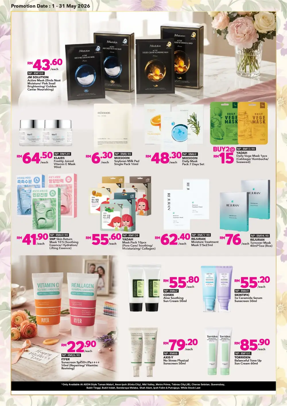 AEON Mother's Day Beauty Deals | May 2026 Specials page 24