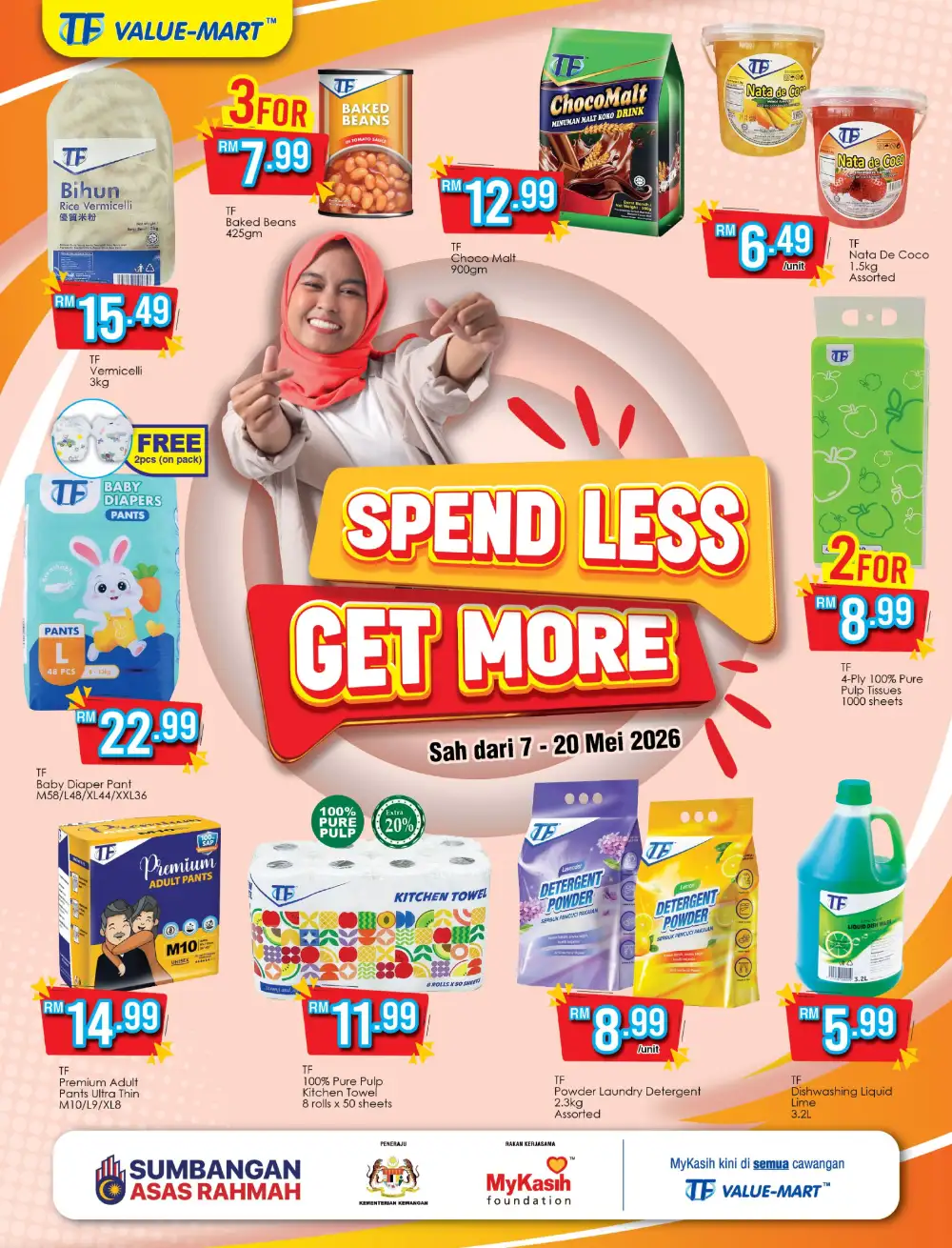 TF Value-Mart Spend Less Get More Sale | May 2026 page 1