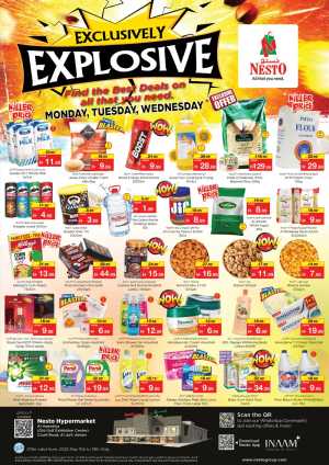 Nesto Al Tallah Ajman | 3-Day Explosive Deals! flyer cover