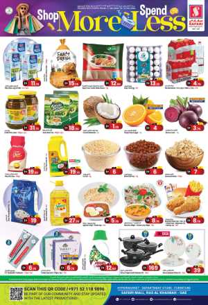 Safari Ras Al Khaimah Shop More Spend Less | May 13 flyer cover