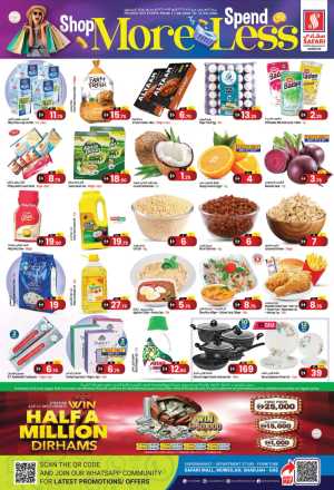 Safari Muweilah Shop More Spend Less | May 13 flyer cover