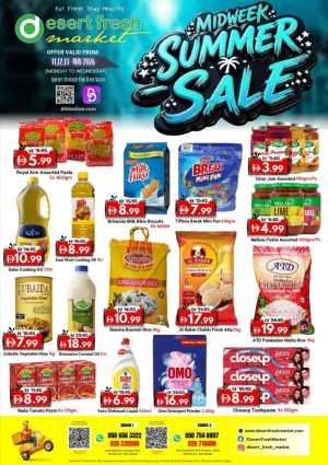 Desert Fresh Mussafah Midweek Sale 33% Off | May 2026 flyer cover