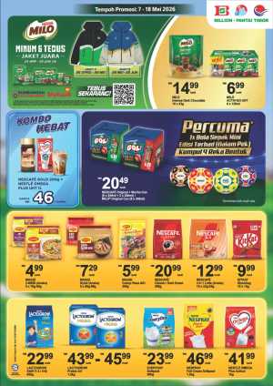 Billion Pantai Timur Nestle Promo | May 2026 flyer cover