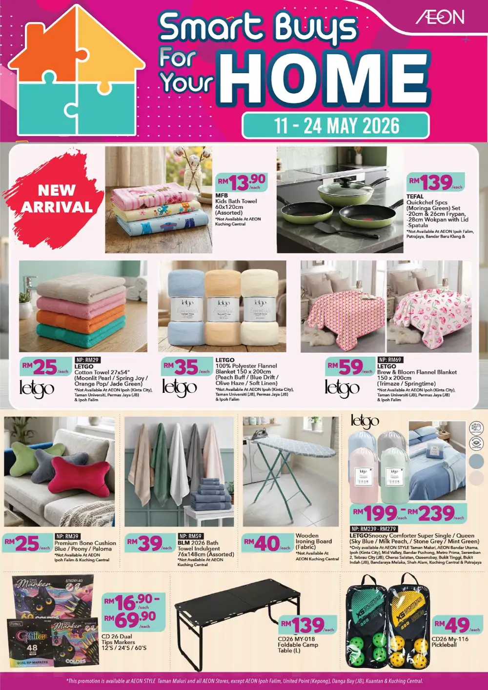 AEON Malaysia Smart Buys for Your Home Sale | May 2026 page 1