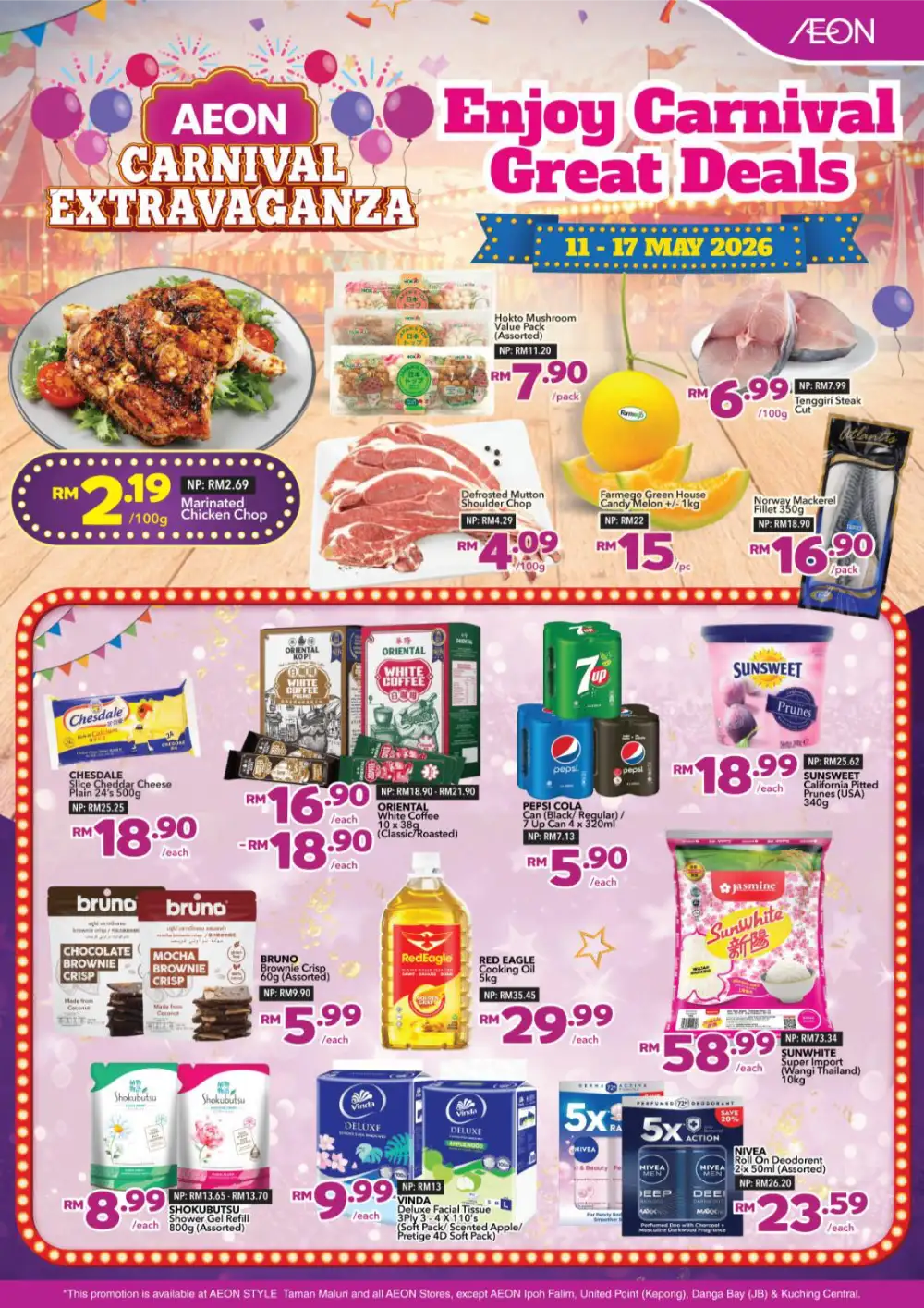 AEON Carnival Great Deals | RM6 Brownies | May 2026 page 2