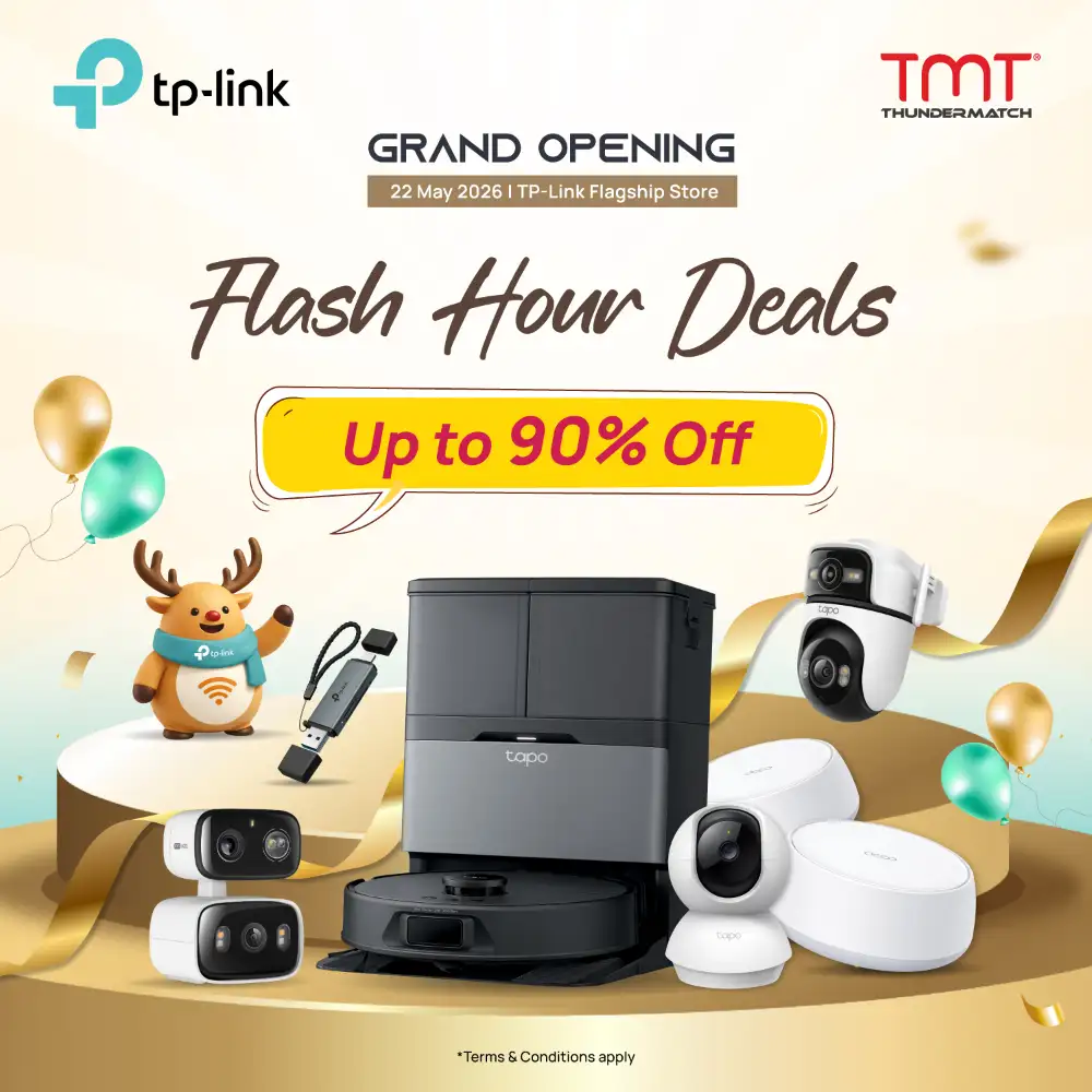 TMT TP-Link Flagship Store Opening: 90% Off | May 2026 page 1
