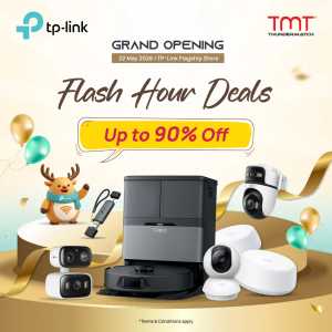 TMT TP-Link Flagship Store Opening: 90% Off | May 2026 flyer cover